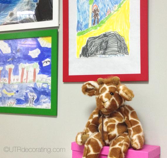 Hang your kids’ masterpieces